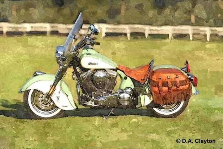 indian motorcycle portraits